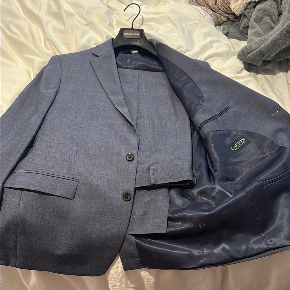 Lauren Ralph Lauren Blue Suit Great Condition